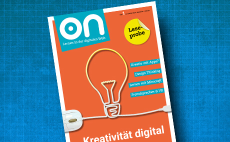 Cover Leseprobe der Zeitschrift "on. Lernen in der digitalen Welt"