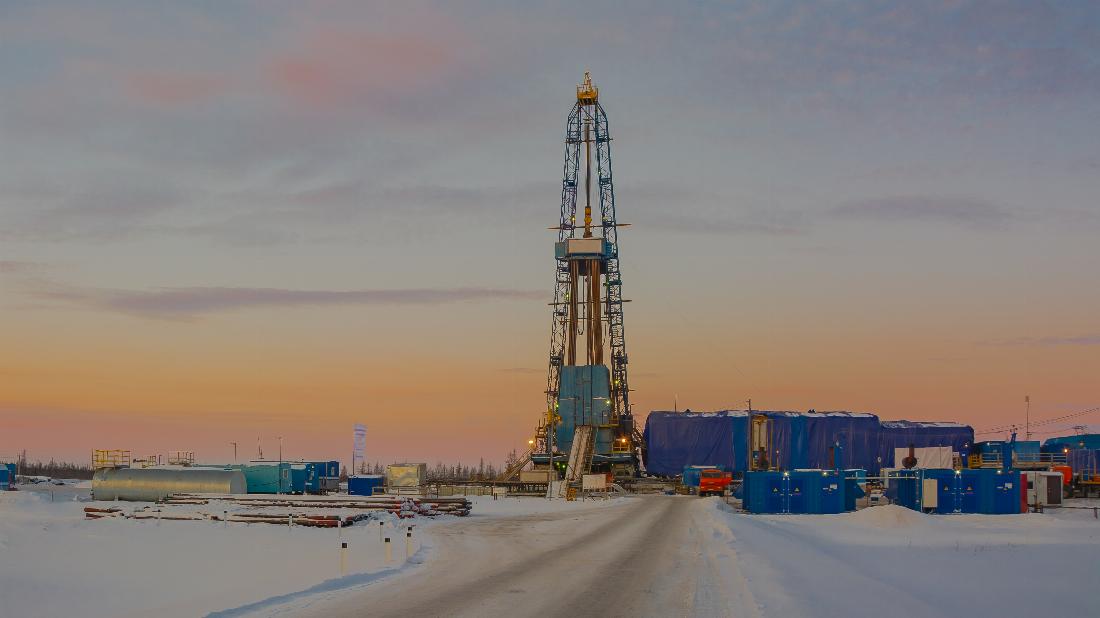 Ölförderung in der Arktis