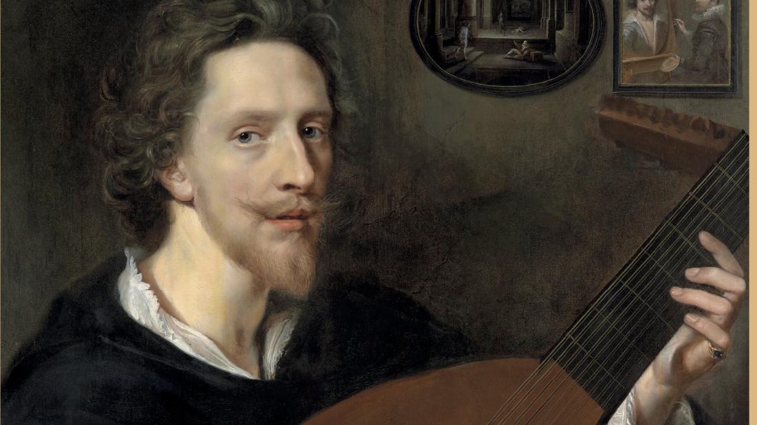 Ein Liebeslied zur Laute – Shakespeares Zeitgenosse, der Komponist Nicholas Lanier (links) hätte die Inhalte von Sonnet 20 wahrscheinlich so mit Musik verstärkt