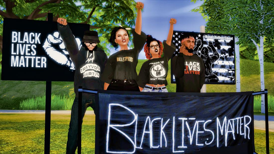 Like other cultural artefacts, digital games are shaped by and participate in societal discourses of their time: Black Lives Matter activists create and distribute avatars of color for popular digital games such as Sims and they stage digital protest