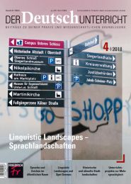 Linguistic Landscapes – Sprachlandschaften