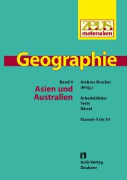 z.e.u.s. Materialien Geographie-Buchreihe – Band 4: Asien und Australien