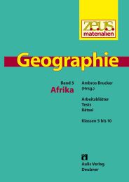 z.e.u.s. Materialien Geographie-Buchreihe – Band 5: Afrika
