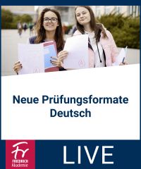 Neue Prüfungsformate im Fach Deutsch
