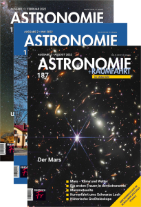 Astronomie + Raumfahrt - Jahres-Abo mit Prämie